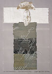 Agata Buchalik-Drzyzga - "SZATA CODZIENNA II" - 100x70 cm | papier ręcznie czerpany | 2001