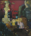Telemach Pilitsidis - "Znachor" - 110 x 100 cm | olej | 1994
