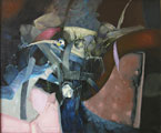Telemach Pilitsidis - "Nastolatka" - 140 x 110 cm | olej | 1994