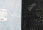 Wacław Serdeczny - "DVPA - Tempus fugit" - akryl, karton, 70x100cm - 2001