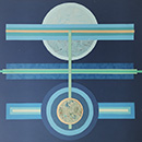 Anka Wojewoda, Bez-troski 8, 30x30, kola-recArtling, 2024