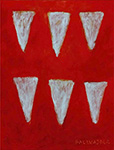 ARTYCI ZIM - Ewa Balawajder - Iluminacja, 2024, akryl na ptnie, (3 czsci), 18030 cm
